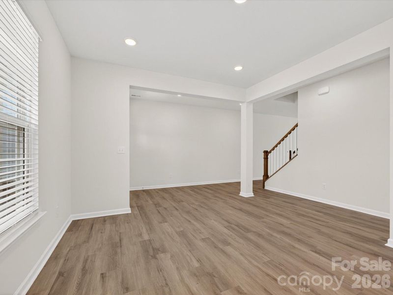 Spacious, unfurnished interior of a new home in North Creek Village, Huntersville (Image 17).