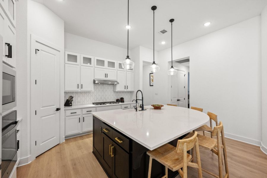 Furnished interior view inside a new home in , Kyle (Image 31).