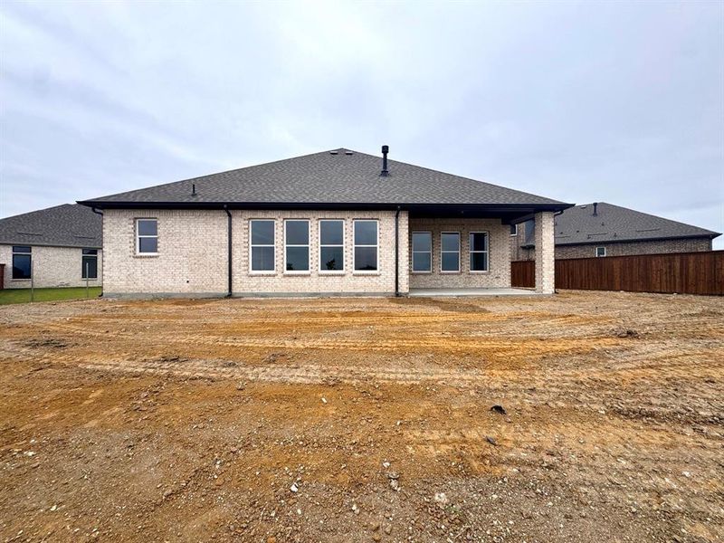 Rear Exterior Design Construction Progress