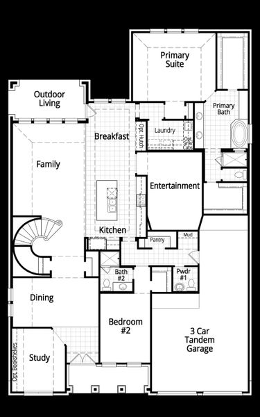 Downstairs Floor Plan