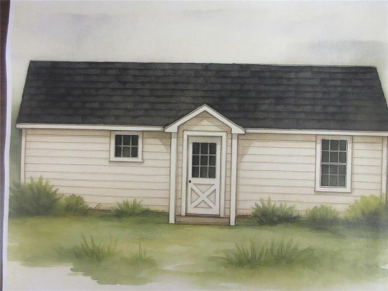 Front exterior of a new home in , Silver Springs, FL, highlighting curb appeal (Image 4).