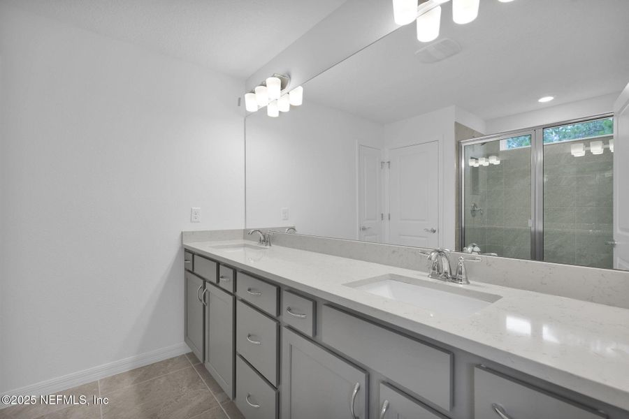 Furnished interior view inside a new home in Hyland Trail, Green Cove Springs (Image 14).