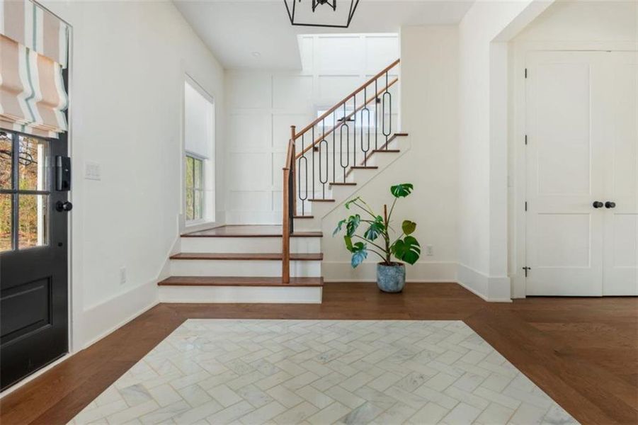 Spacious, unfurnished interior of a new home in Barrington Place, Roswell (Image 24). Spacious, unfurnished interior of a new home in Barrington Place, Roswell (Image 24).