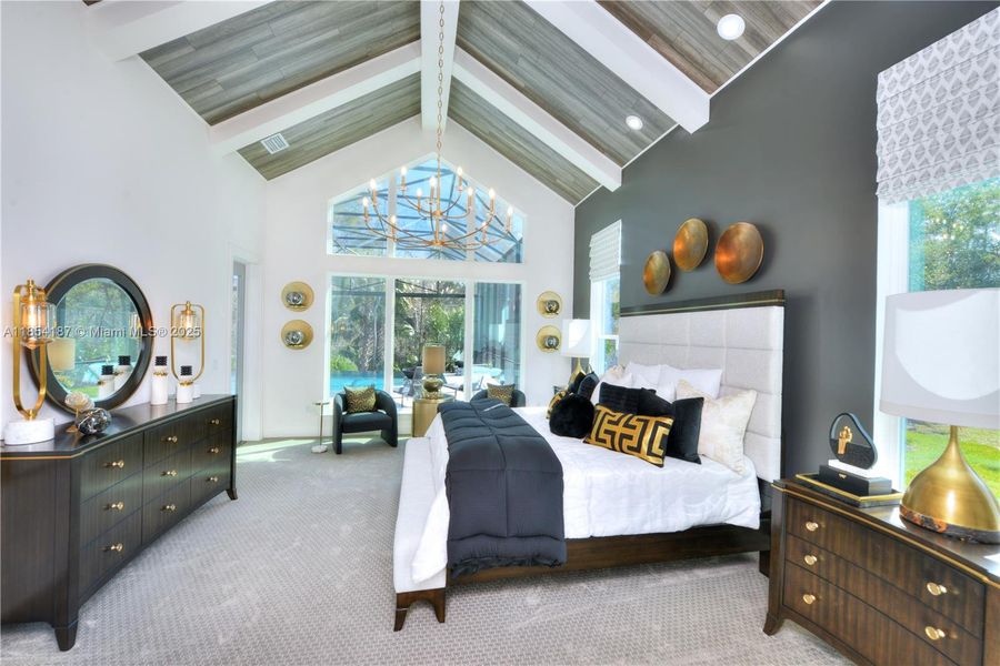 Furnished interior view inside a new home in The Estates at Brown's Landing, Port Orange (Image 12).