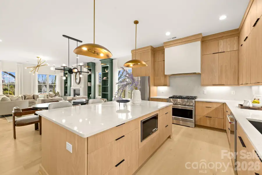 Furnished interior view inside a new home in , Charlotte (Image 36).