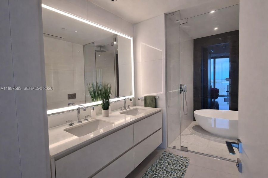 Furnished interior view inside a new home in , Miami (Image 7). Furnished interior view inside a new home in , Miami (Image 7).