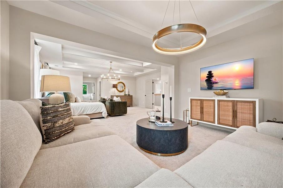 Furnished interior view inside a new home in Everson, Snellville (Image 33).