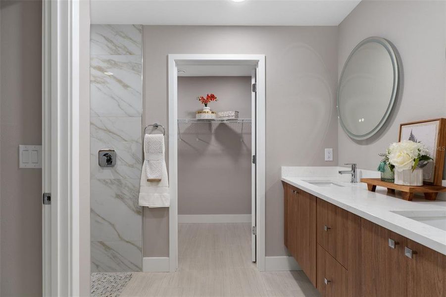 Furnished interior view inside a new home in , Inverness (Image 34).