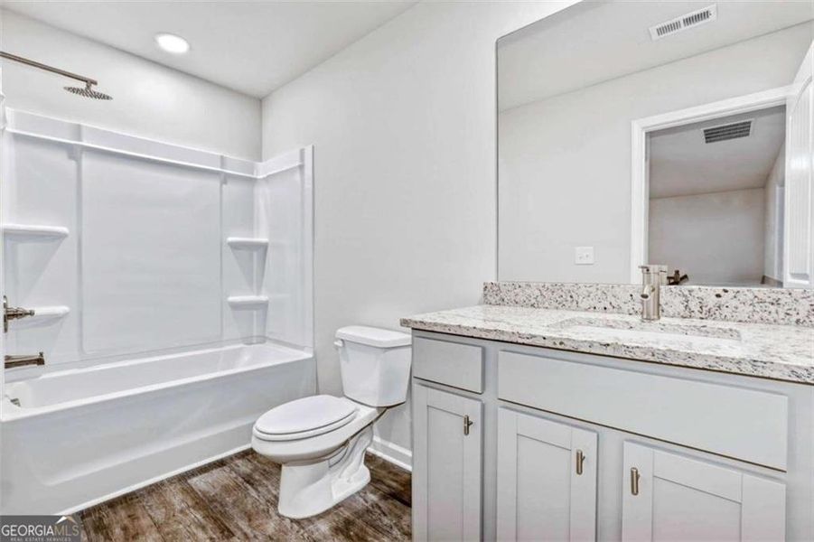 Furnished interior view inside a new home in Parkway James, Snellville (Image 4).