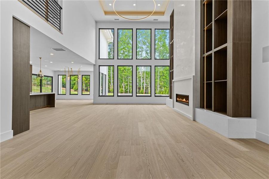 Spacious, unfurnished interior of a new home in , Sugar Hill (Image 60).