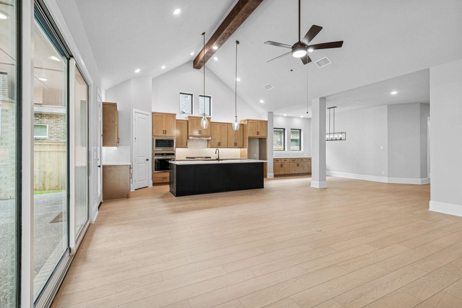 Furnished interior view inside a new home in Sienna 65' Homesites, Missouri City (Image 13). Furnished interior view inside a new home in Sienna 65' Homesites, Missouri City (Image 13).