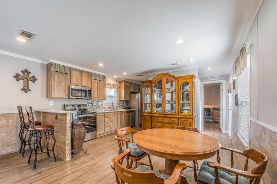 Furnished interior view inside a new home in , Coldspring (Image 8).