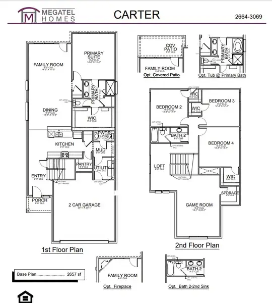 Image 12 representing the Carter by Megatel Homes in Manors at Woodbridge, Wylie, TX. Image 12 representing the Carter by Megatel Homes in Manors at Woodbridge, Wylie, TX.