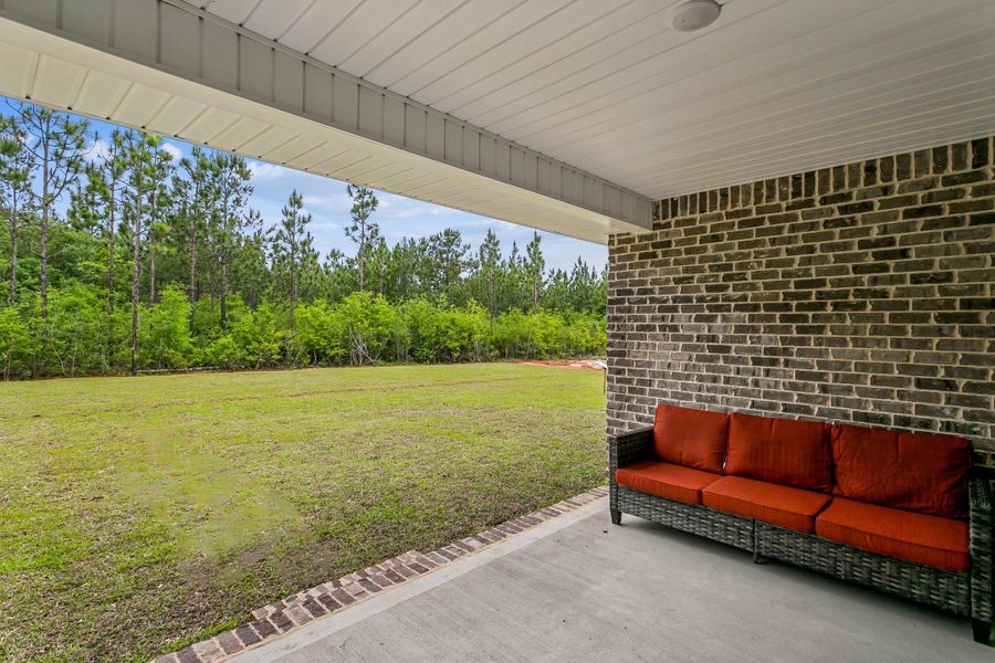 Exterior details and patio area of a home in Walther Reserve, Milton (Image 23).