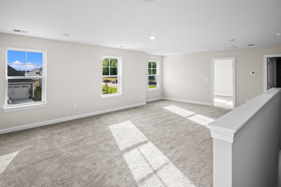 Spacious, unfurnished interior of a new home in Traditions at Carolina Forest, Myrtle Beach (Image 26). Spacious, unfurnished interior of a new home in Traditions at Carolina Forest, Myrtle Beach (Image 26).