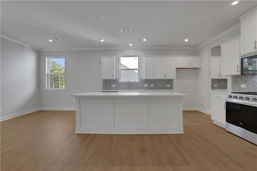 Furnished interior view inside a new home in Cambridge at Steels Bridge, Canton (Image 5).