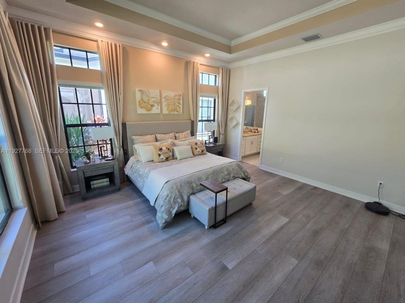 Furnished interior view inside a new home in , Parkland (Image 45). Furnished interior view inside a new home in , Parkland (Image 45).