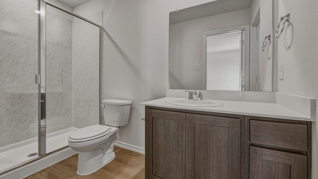 Furnished interior view inside a new home in Arbor Trails South, Princeton (Image 7).