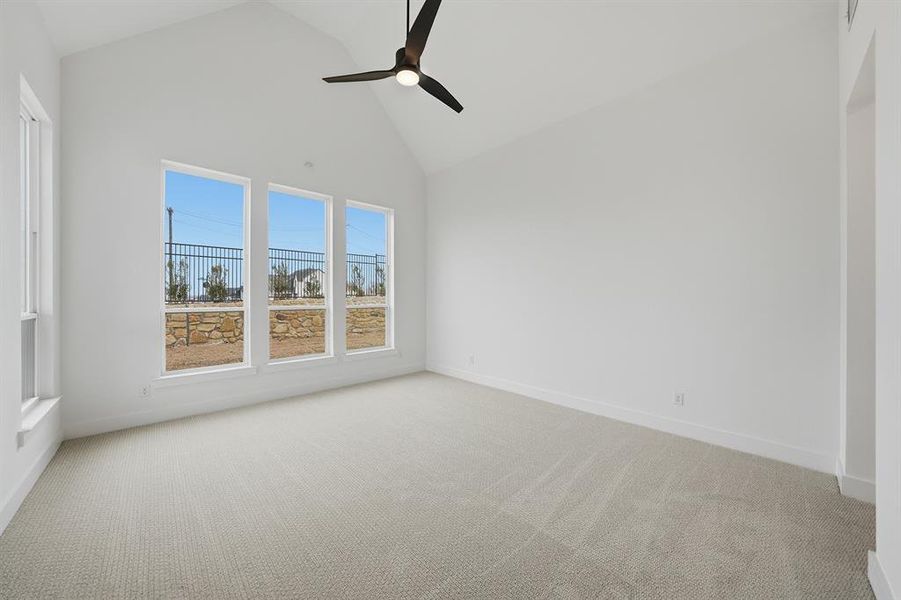 Spacious, unfurnished interior of a new home in , Prosper (Image 24).