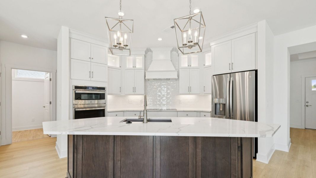 Furnished interior view inside a new home in The Courtyards at Stewarts Creek, Smyrna (Image 9).