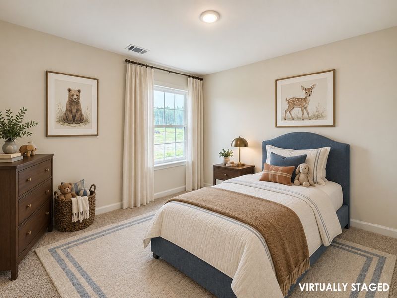 Furnished interior view inside a new home in Tranquil South, Hinesville (Image 20).