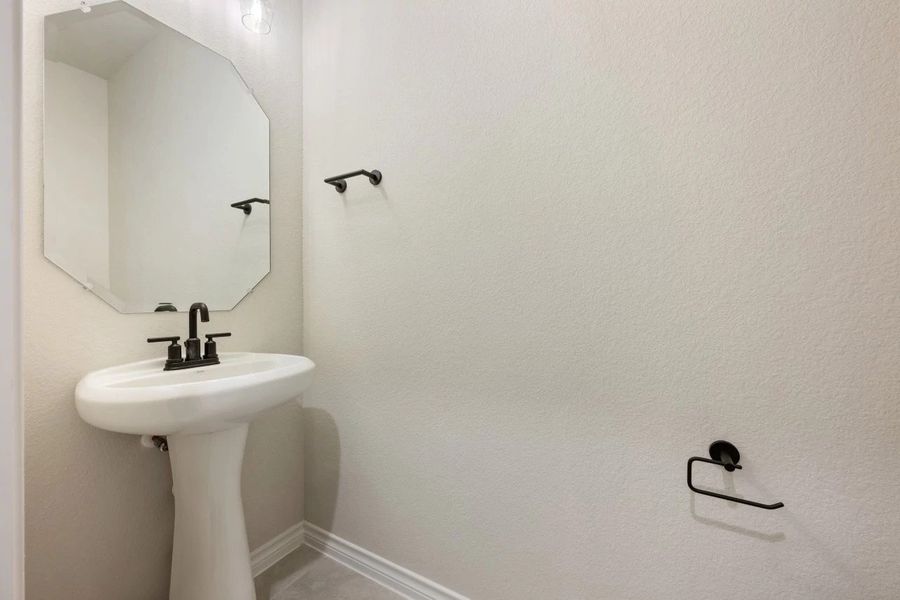 Close-up of interior finishes inside a home in Lariat, Liberty Hill (Image 17).