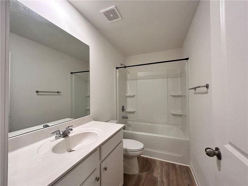 Furnished interior view inside a new home in , Suwanee (Image 17).