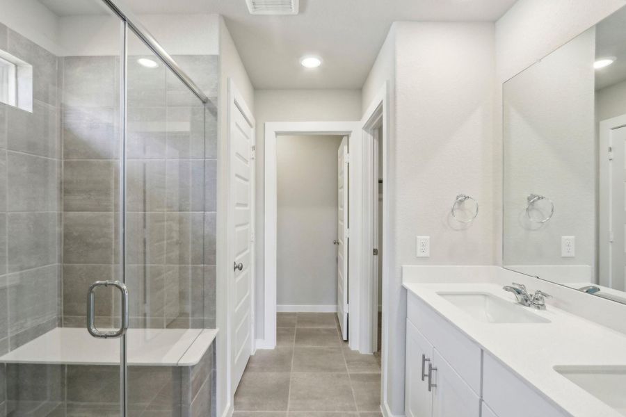 Photo is not of the actual home, but is an inspirational photo of builder’s model home and may depict options, furnishings, and/or decorator features that are not included