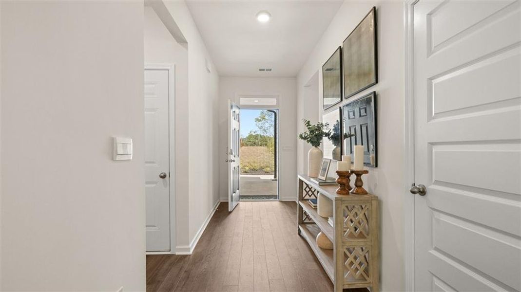 Furnished interior view inside a new home in Jackson Landing, Jefferson (Image 13).