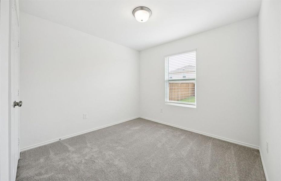 Spacious secondary bedroom