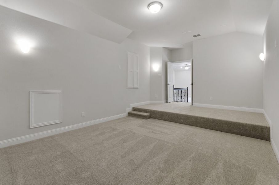 Representative unfurnished interior of a home built from the Biltmore by Landon Homes in Lexington Frisco, Frisco (Image 15).