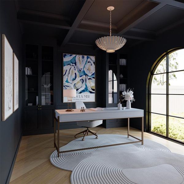 Furnished interior view inside a new home in , Dallas (Image 6). Furnished interior view inside a new home in , Dallas (Image 6).