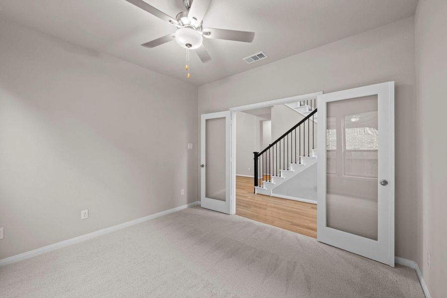 Spacious, unfurnished interior of a new home in Wildtree, Magnolia (Image 22). Spacious, unfurnished interior of a new home in Wildtree, Magnolia (Image 22).