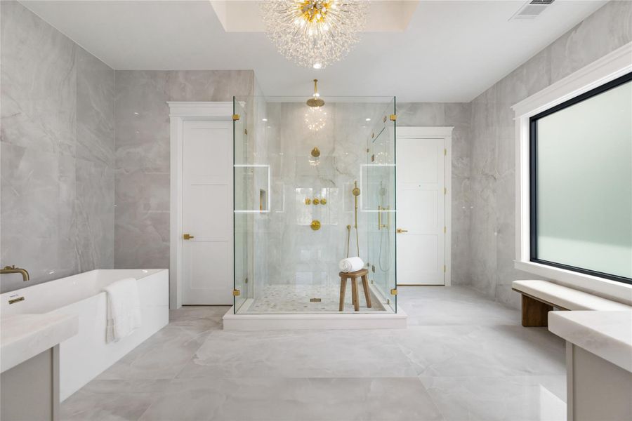 Furnished interior view inside a new home in , Houston (Image 31).