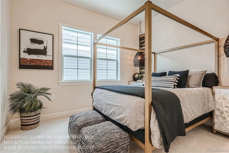 Furnished interior view inside a new home in , Broomfield (Image 26).
