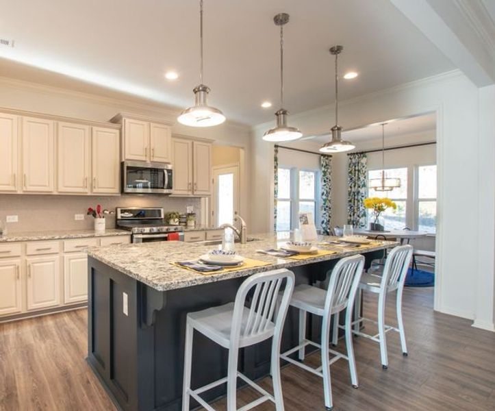Representative furnished interior of a home built from the Bedford by True Homes in Stonebridge Fairways, Monroe (Image 6).