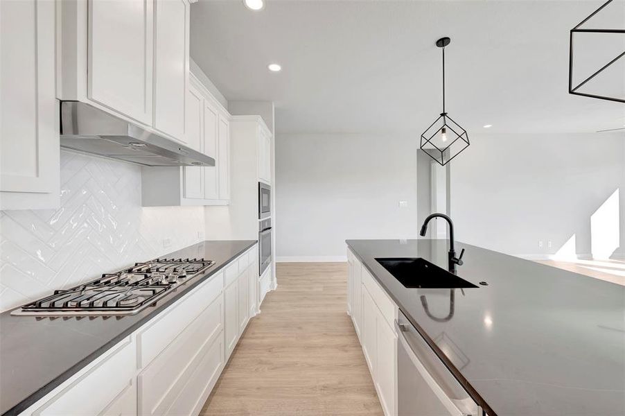 Furnished interior view inside a new home in Treeline, Justin (Image 14).