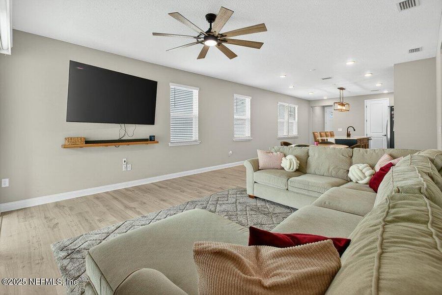 Furnished interior view inside a new home in , Jacksonville (Image 27). Furnished interior view inside a new home in , Jacksonville (Image 27).