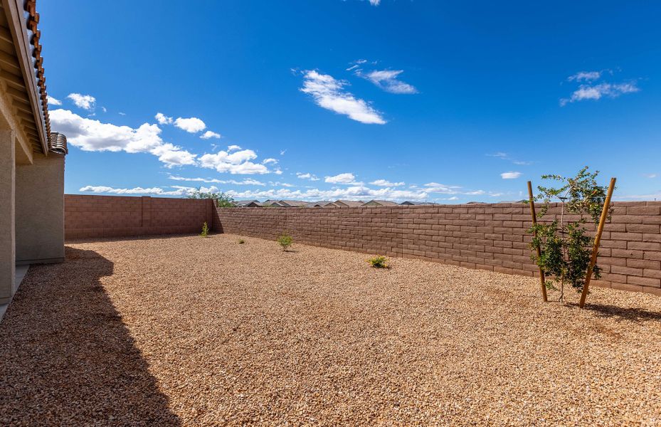 Exterior details and patio area of a home in Del Webb at Rocking K, Tucson (Image 4). Exterior details and patio area of a home in Del Webb at Rocking K, Tucson (Image 4).