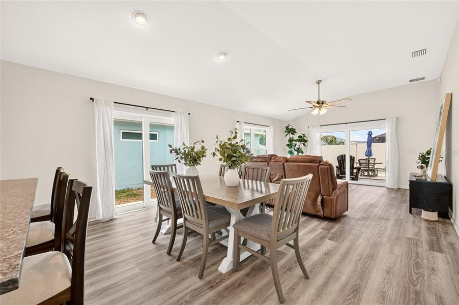 Furnished interior view inside a new home in , The Villages (Image 6).