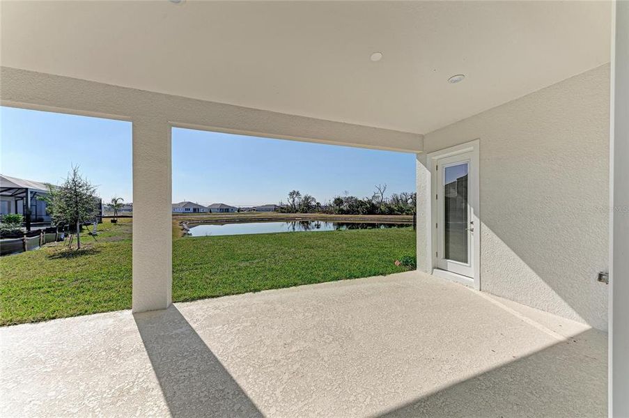 Exterior details and patio area of a home in North River Ranch, Parrish (Image 3). Exterior details and patio area of a home in North River Ranch, Parrish (Image 3).