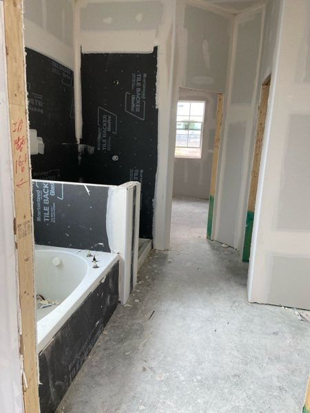 In-progress construction of a new home in Hillview Addition, Decatur, TX (Image 13).