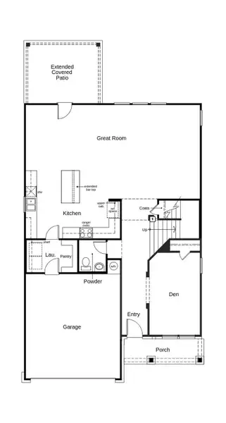 2D floor plan layout of this home in Salerno - Heritage Collection, Round Rock, TX (Image 2). 2D floor plan layout of this home in Salerno - Heritage Collection, Round Rock, TX (Image 2).