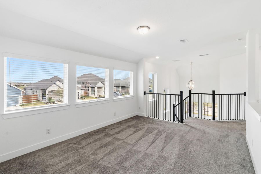 Spacious, unfurnished interior of a new home in , Cypress (Image 22).