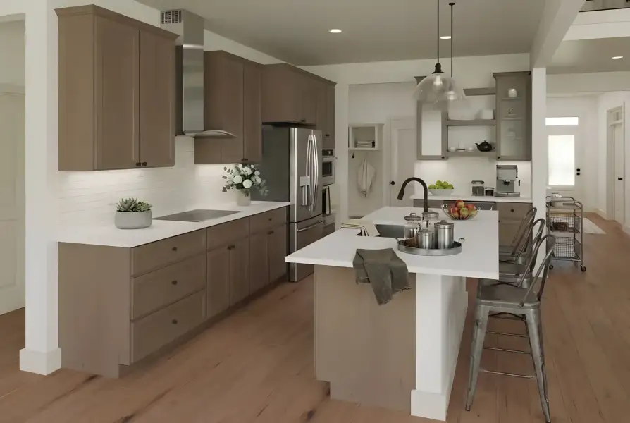 Furnished interior view inside a new home in Stonehaven, Winder (Image 11).