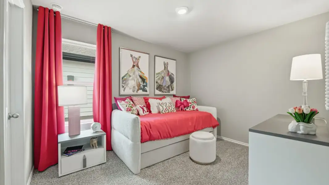 Furnished interior view inside a new home in Hadley Farms, Godley (Image 31).