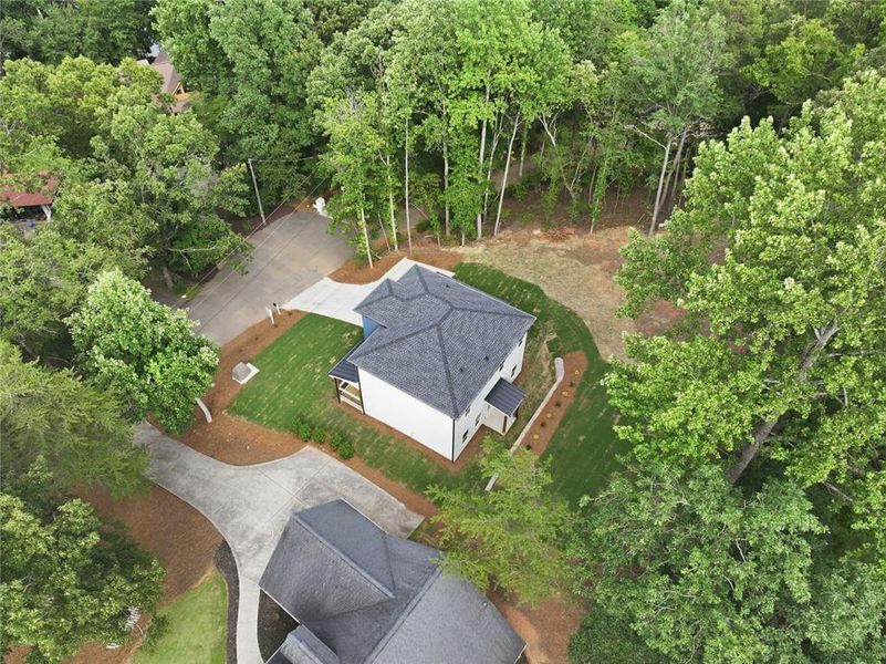 Front exterior of a new home in , Gainesville, GA, highlighting curb appeal (Image 21). Front exterior of a new home in , Gainesville, GA, highlighting curb appeal (Image 21).