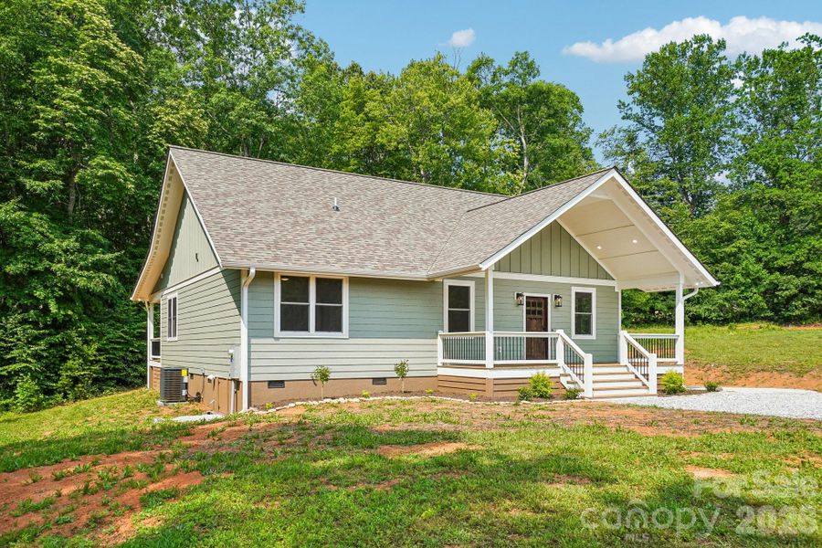Exterior details and patio area of a home in , Spruce Pine (Image 3). Exterior details and patio area of a home in , Spruce Pine (Image 3).