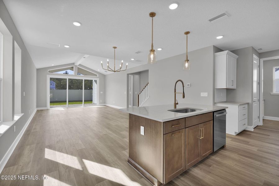 Furnished interior view inside a new home in Seabrook Village at Seabrook, Ponte Vedra (Image 14).