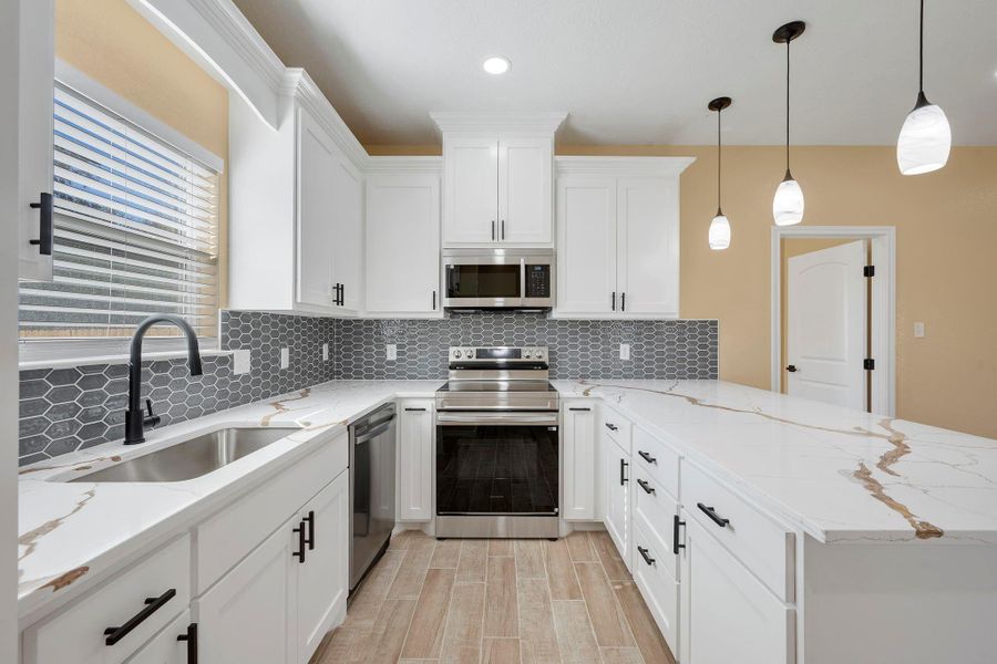 Furnished interior view inside a new home in , Bryan (Image 6). Furnished interior view inside a new home in , Bryan (Image 6).